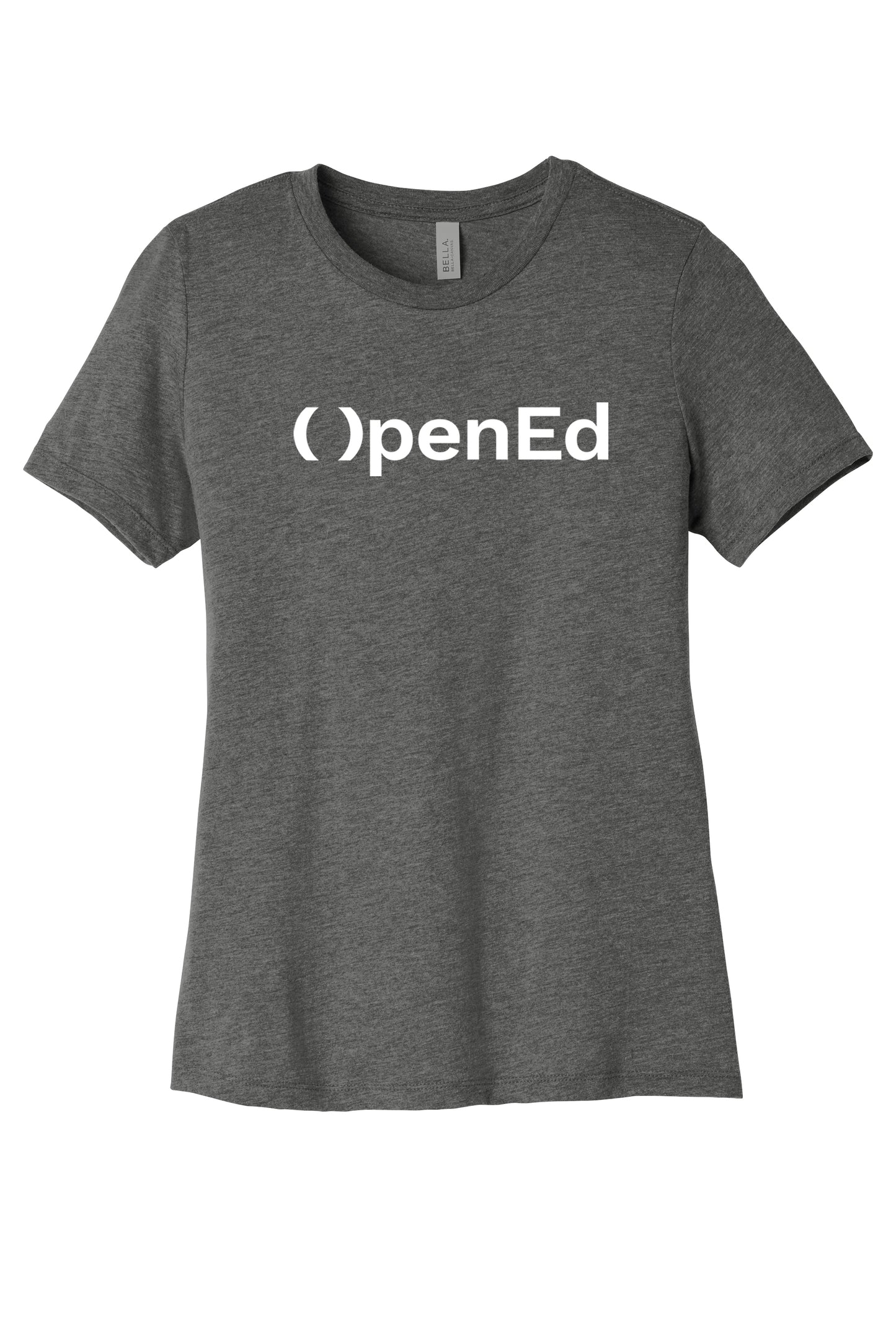Simple Open Ed Logo Ladies Tee