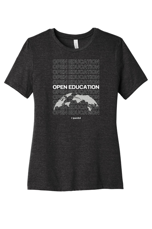 Global Open Education Ladies Tee