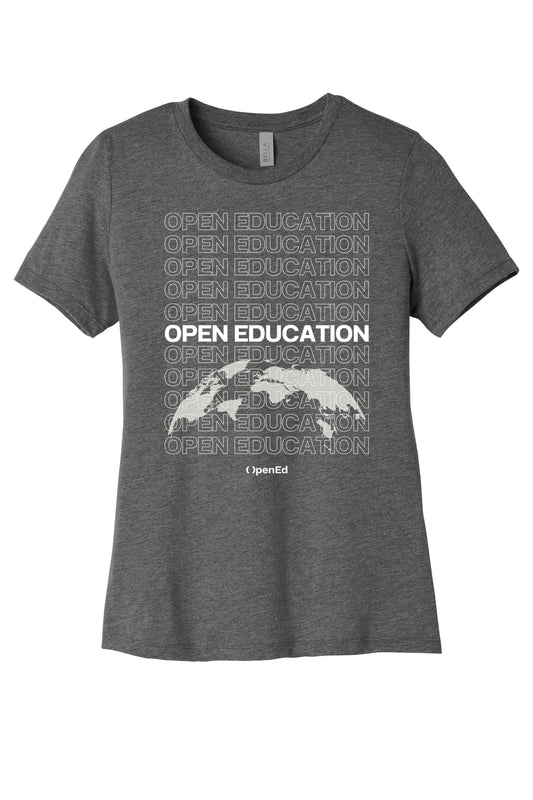Global Open Education Ladies Tee